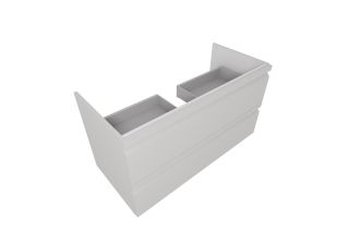 Тумба с раковиной Aquatek Вега AQ77100-LG 101 см серый туман